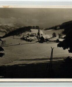AK Postcard Ski, Josefsberg Mariazell Wienerbruck 1952 Skiing