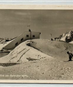 AK Postcard Ski, Schneefloh Hafelekar Innsbruck Tirol 1931 Skiing