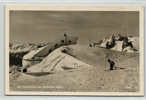 AK Postcard Ski, Schneefloh Hafelekar Innsbruck Tirol 1931 Skiing