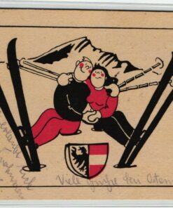 AK Postcard Ski, Marion Adam Karte Garmisch Partenkirchen 1947 Skiing