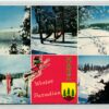AK Postcard Ski, Winterparadies Harz Altenau Langlaufzentrum Oberharz Skiing