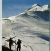 AK Postcard Ski, Lohnender Aufstieg Wiedersberger Horn Tirol Skiing