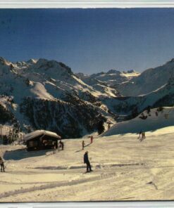 AK Postcard Ski, Super Nendaz Siviez Schweiz Schlepplift Schilift Skiing