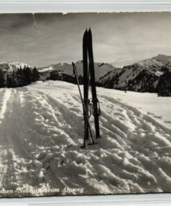AK Postcard Ski, Hocher Freschen Nobspitze Alpwegkopfhaus Rankweil Skiing