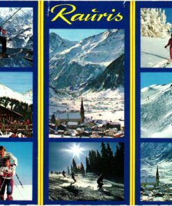 AK Postcard Ski, Rauris Heimalm Hütte Wintersportplatz Hochalm Skiing