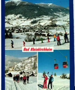 AK Postcard Ski, Bad Kleinkirchheim Wintersportzentrum Kärnten Skiing