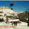 AK Postcard Ski, Hochkönig Schischaukel Karbachalm Salzburg Skiing