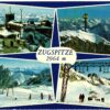 AK Postcard Ski, Zugspitze Schneefernerhaus Zugspitzbahnen Skiing