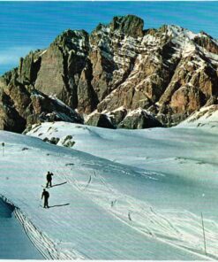 AK Postcard Ski, Gruppo Conturines Lagazuoi Dolomiti Dolomiten Skiing