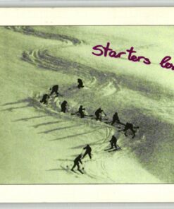 AK Postcard Ski, Starters lesson Skiing in Austria