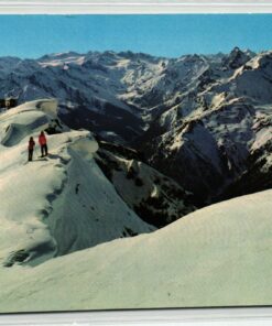 AK Postcard Ski, Skigebiet Hühnerspiel Gossensaß Eisacktal Südtirol Skiing