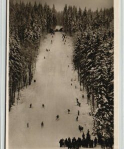 AK Postcard Skispringen, Wintersportplatz Willingen Mühlenkopfschanze, Cramers Kunstanstalt