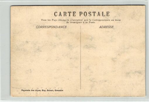 AK Postcard Skispringen, Briancon Concours international de Ski Keller Suisse – Bild 2