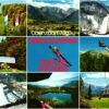 AK Postcard Skispringen, Oberstdorf Allgäu, Heini Klopfer Skiflugschanze 2001