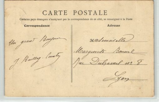 AK Postcard Bob, Tourbillon Morez Jura, Course de Bob – Bild 2