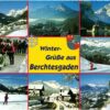 AK Postcard Bob Langlauf, Winter Berchtesgaden Königsee