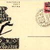 AK Postcard Ski, 1. Öster. Schiwettkämpfe Zakopane 1940 Schispringen Alpin