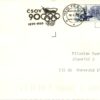 CSR Praha 1989 CSOV 1899-1989 90 Jahre Olympic Comitee CSSR Olympisches Komittee
