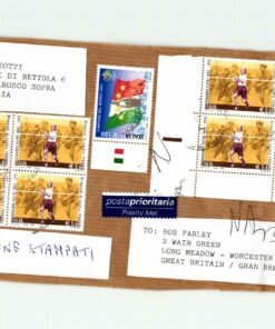 Italy, 2008 Correggio Dorando Petri 1908-2008 London Olympic Marathon Briefstück