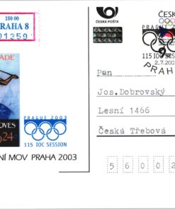 CSR Praha 2003 115 IOC Session Olympic Winter Games 2010 Vancouver Candidate City