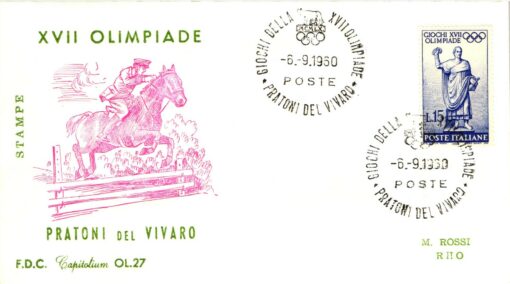Italia Roma 1960 Olimpiadi Olympic games, Pratoni del Vivaro, Reiten