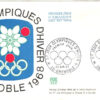 France Grenoble 1968 Olympic Games, FDC Olympiques d'Hiver Olympische Winterspiele