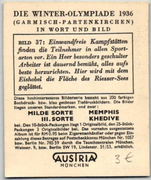 AUSTRIA München - Olympia 1936 10 Bilder Olympic Games Garmisch Partenkirchen Eröffnung Siegerehrung – Bild 2