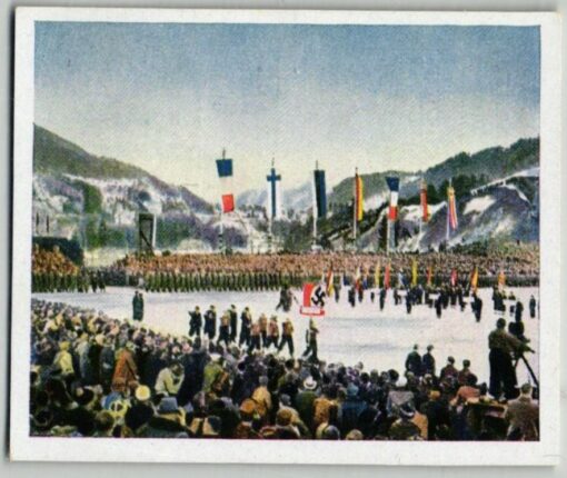 AUSTRIA München - Olympia 1936 31 Bilder Olympic Games Garmisch Partenkirchen farbe