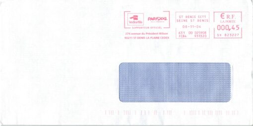 Paris Candidate City Olympic Games 2012 France VediorBis St. Denis EMA Red meter