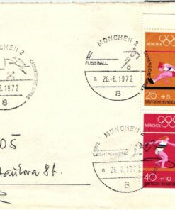 Deutschland, München 1972 Olympische Spiele MH verschiedene SST Eröffnung, Fackellauf, Fussball usw. Olympic Games