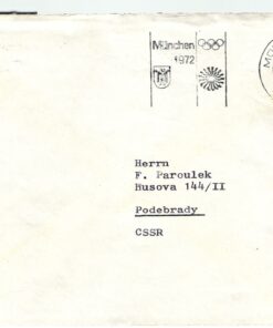 Deutschland, München 1972 Olympische Spiele Maschinen Werbestempel Olympic Games