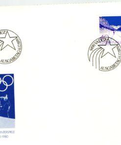 Liechtenstein, Lake Placid 1980 Olympic Games, 2 Briefe, Langlauf, Sessellift, Olympische Spiele