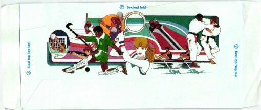 USA 1984, Los Angeles Olympic Games, Aerogramme Airmail Equestrian Events Reiten, Olympische Spiele – Bild 2