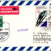DDR, Calgary 1988, Olympic Winter Games, Interflug Par Avion, Sonderflug Berlin Canada Olympische Spiele