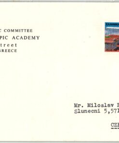 Greece, Seoul 1988, Olympic Games, Fakellauf, Torch relay Athen, Olympische Spiele