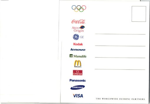 Italy 2006, Olympic Winter Games, Celebrate Humanity Partners Giochi olimpici Torino 3 Postcards Sponsor – Bild 5