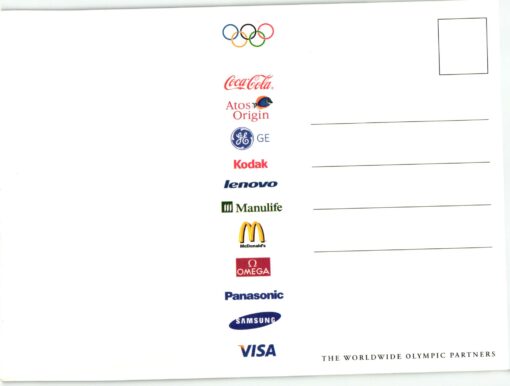 Italy 2006, Olympic Winter Games, Celebrate Humanity Partners Giochi olimpici Torino 3 Postcards Sponsor – Bild 6