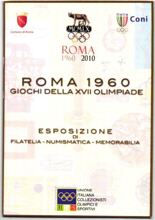 Italia Roma Prati Olimpiadi Olympic Games Roma 1960-2010 Esposizione UICOS - CONI – Bild 2
