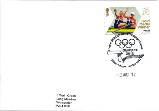 UK Olympic Olympic Games 2012 London Gold Medal Winner Rowing Team GB, Olympex