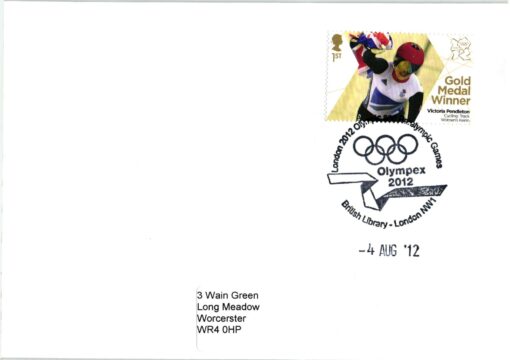 UK Olympic Olympic Games 2012 London Gold Medal Winner Victoria Pendleton Cycling, Olympex