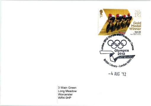 UK Olympic Olympic Games 2012 London Gold Medal Winner Team GB Cycling Track, Olympex