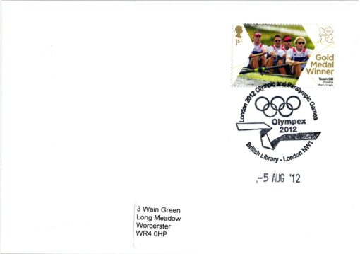 UK Olympic Olympic Games 2012 London Gold Medal Winner Rowing Mens Four, Olympex