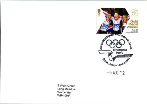 UK Olympic Olympic Games 2012 London Gold Medal Winner Team GB Cycling Persuit, Olympex