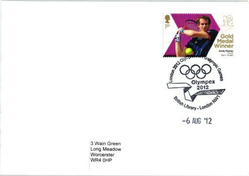 UK Olympic Olympic Games 2012 London Gold Medal Winner Andy Murray Tennis, Olympex
