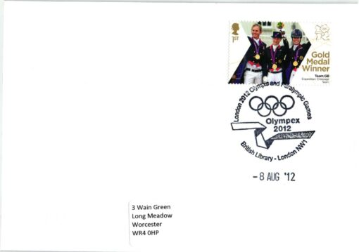 UK Olympic Olympic Games 2012 London Gold Medal Winner Team GB Equestrian Dressage, Olympex