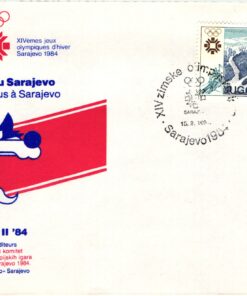 Jugoslawien, Sarajewo 1984 Olympic Winter Games, SST Logo 1984, Olympische Spiele