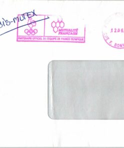 France, 1996 Olympic Winter Games, Mutualitá Francaise Paris Red Meter, EMA, MFST , Olympische Spiele