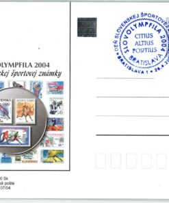 Slovensko 2004, Olympic Games, Bratislava, Slovolympfila 2004 SST Citius Altius Fortius