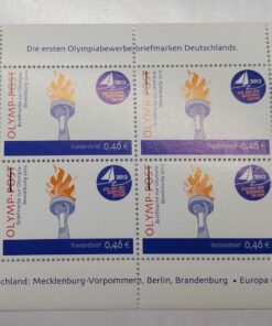 Germany Privat Post Olymp-Post The First Olympic Candidate City making stamps in Germany 2012 Rostock National