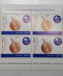 Germany Privat Post Olymp-Post The First Olympic Candidate City making stamps in Germany 2012 Rostock National